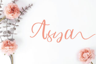 Asya Font: A Script Typeface for Memorable Branding