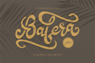 Bafera: A Script Font That Elevates Editorial Design