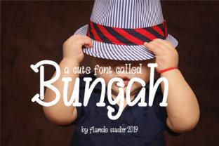 Bungah Font: A Playful Script for Editorial Creativity
