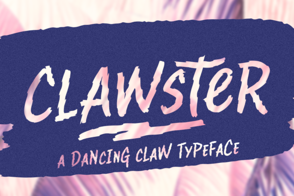 Clawster: A Script Font That Brings Handmade Charm to Life