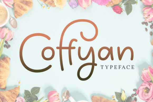 Coffyan: A Playful Script Font for Stronger Brand Content