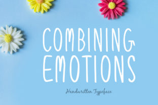 Combining Emotions: A Handwritten Typeface for Editorial Design