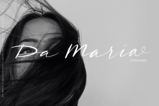 Da Maria: A Playful Script Font for Editorial Design