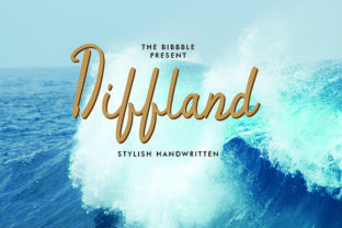 Diffland: A Script Font with Personality for Creative Projects
