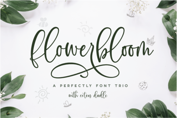 Flowerbloom Font: A Playful Script for Spring Campaigns