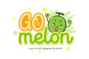 Go Melon: A Playful Typeface for Editorial Design