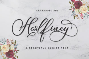 Harlfiney Font: Elevating Brand Identity with Modern Calligraphy