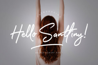Hello Santtiny: A Script Font That Elevates Digital Branding