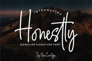 Honestly Font: A Fresh and Modern Typeface for Creative Branding