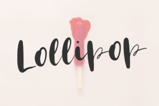 Lollipop: A Script Font for Elegant Editorial Design