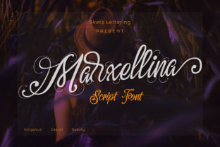 Marxellina: A Premium Script Font for Editorial Elegance