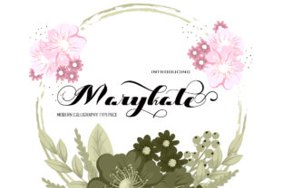 Marykate Font: A Modern Calligraphy Typeface for Real-World Branding
