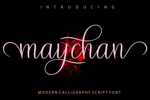 Maychan Font: A Modern Script for Editorial Design