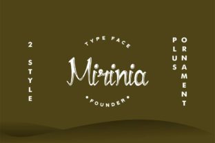 Mirinia: A Script Font That Elevates Brand Content
