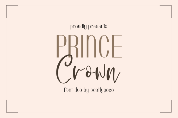 Prince Crown Font: A Creative Typeface for Makers and Sellers