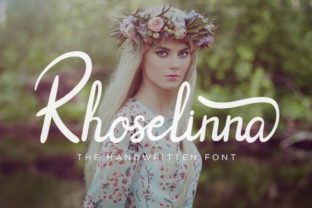 Rhoselinna: A Handwritten Typeface That Elevates Branding