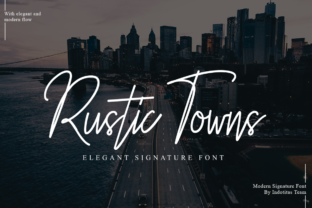 Rustic Towns Font: A Versatile Typeface for Campaign Designers
