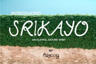 Srikayo Font: A Beautiful Script for Real-World Craft Projects