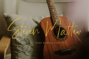 Steven Mattew: A Lively Script Font for Digital Design