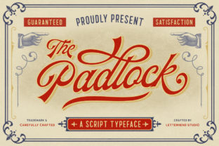 The Padlock Font Review: A Nostalgic Script for Branding with Soul