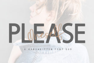 Unlock Creative Power with Please Oneself Duo Typeface